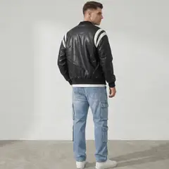 D'JOE - Chaqueta Ecocuero Soft Hombre Roof
