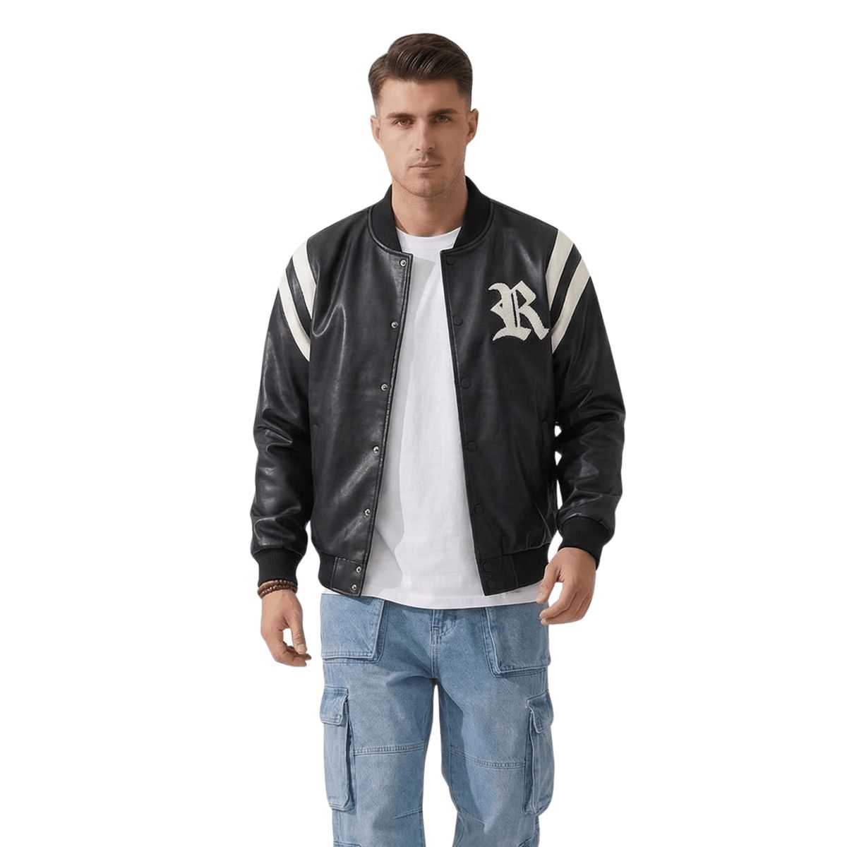 D'JOE - Chaqueta Ecocuero Soft Hombre Roof