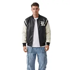 D'JOE - Chaqueta Ecocuero Soft Hombre Roof