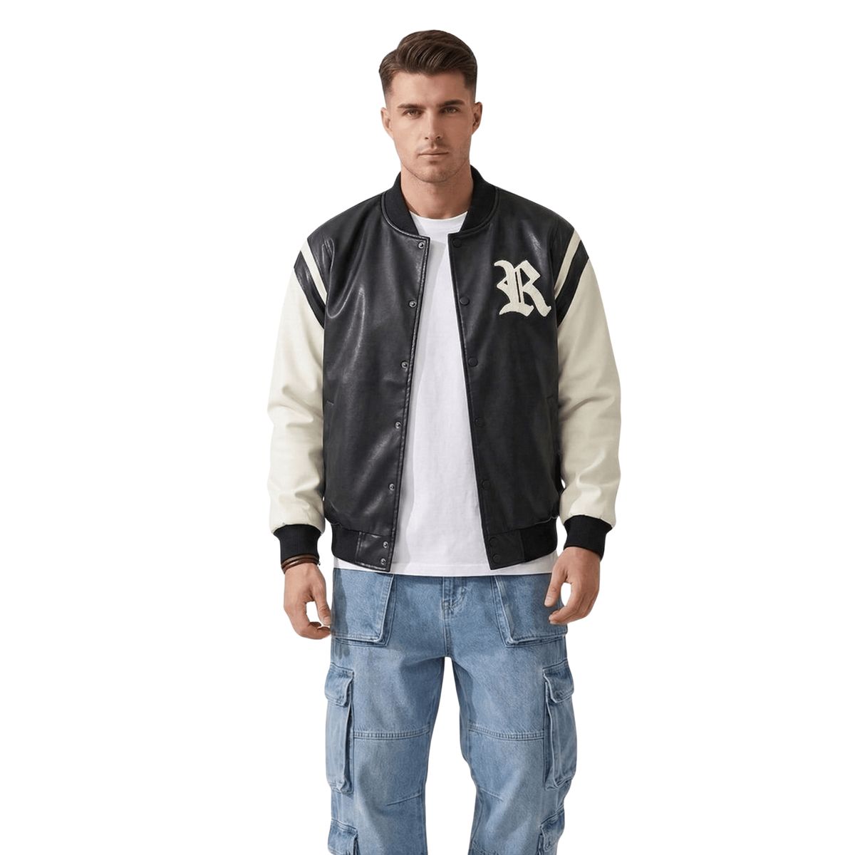 D'JOE - Chaqueta Ecocuero Soft Hombre Roof