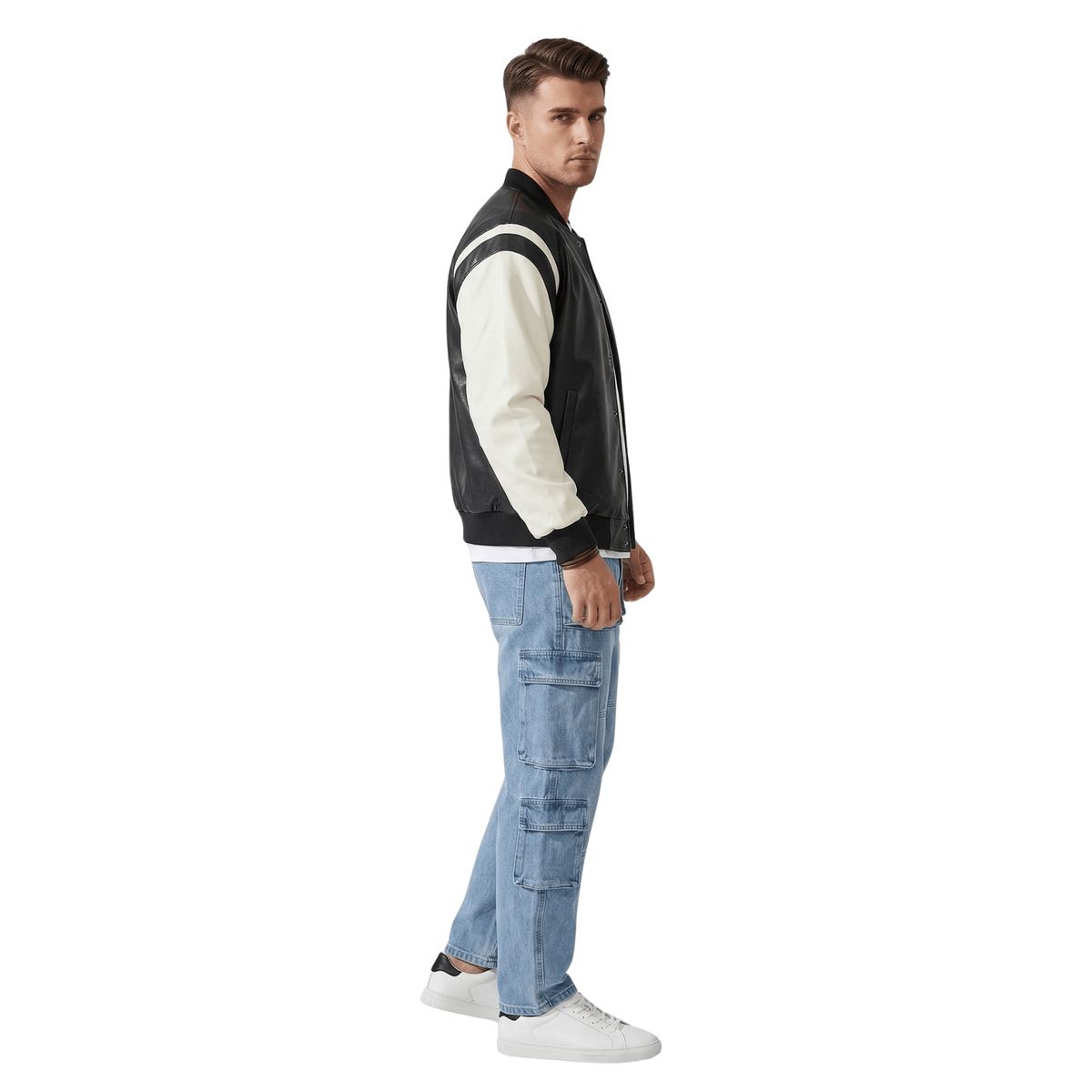 D'JOE - Chaqueta Ecocuero Soft Hombre Roof