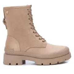 XTI - Botín Mujer Bototo 142025 Gamuza Beige