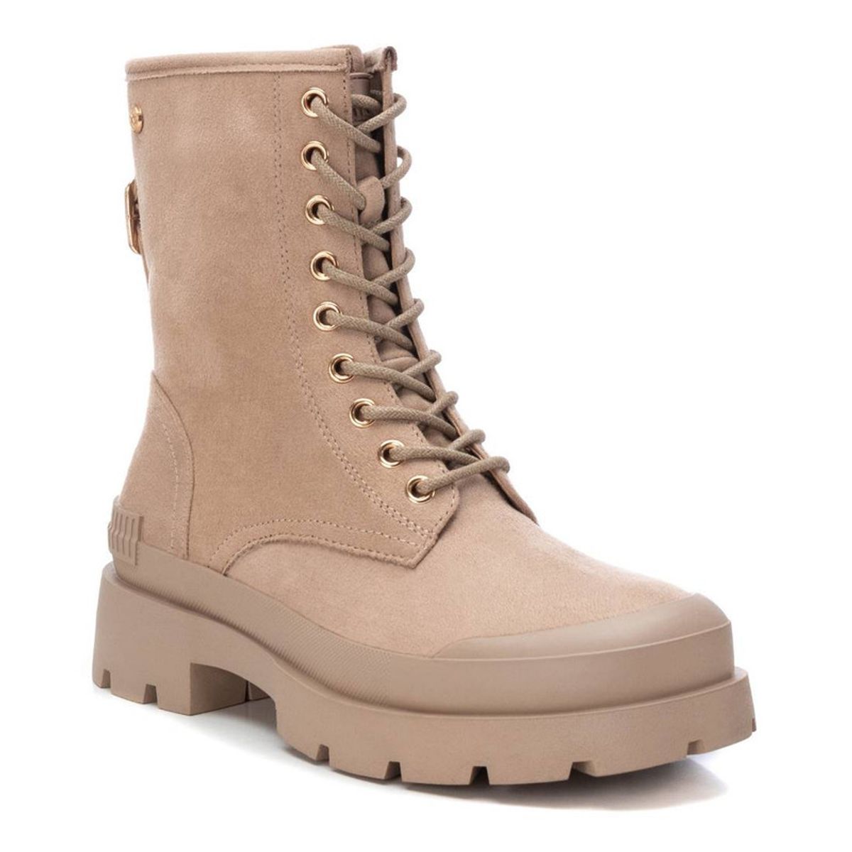 XTI - Botín Mujer Bototo Xti 142025 Gamuza Beige