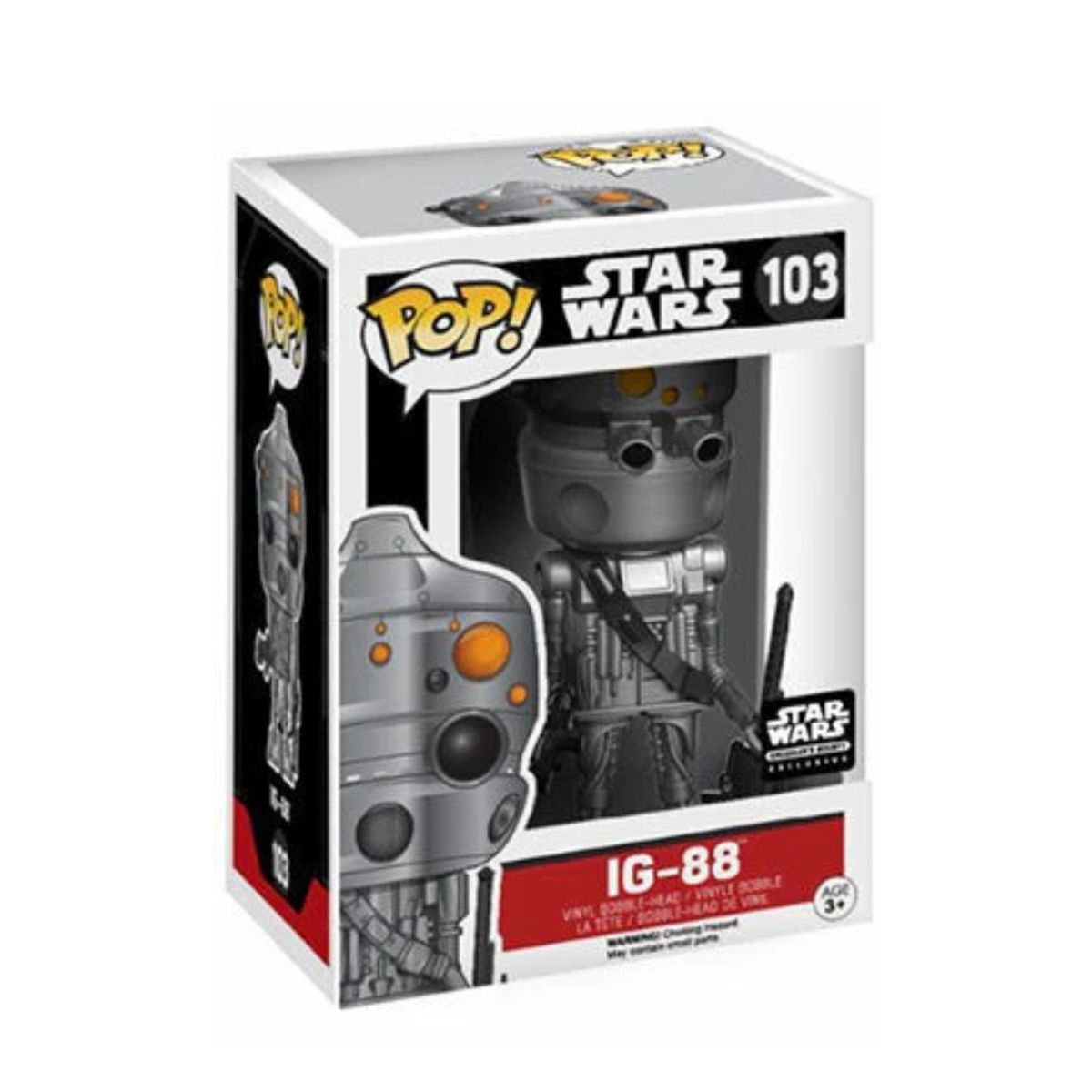 FUNKO - Funko Pop Star Wars  Ig-88 103+ Protector