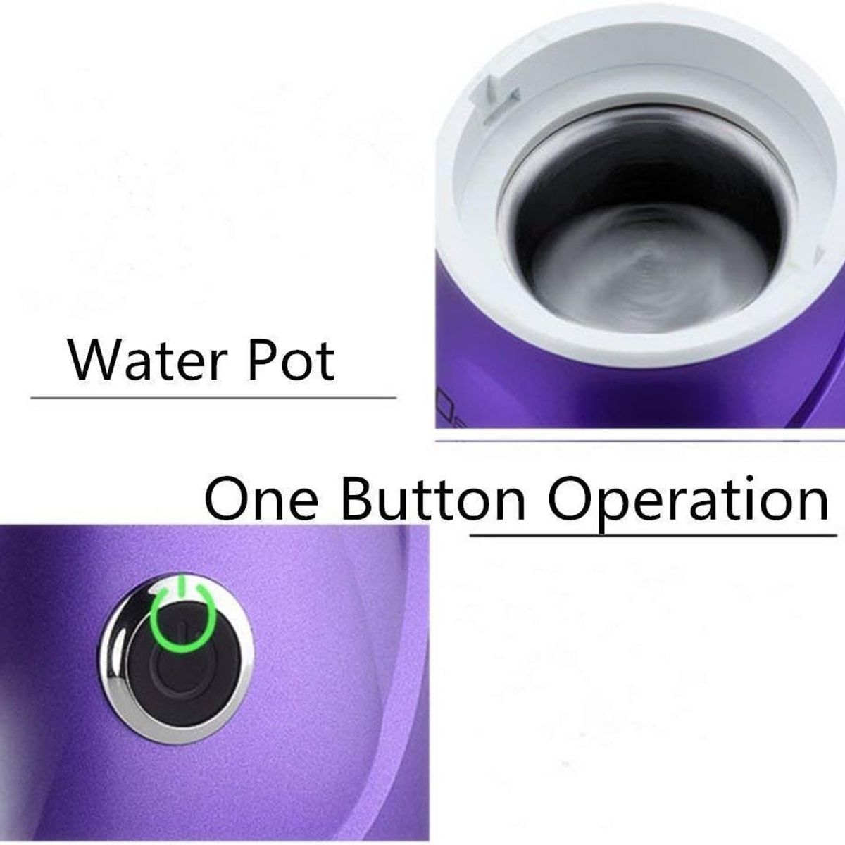 MOVI - Vaporizador Facial Hidratante para Cuidado y Limpieza del Rostro