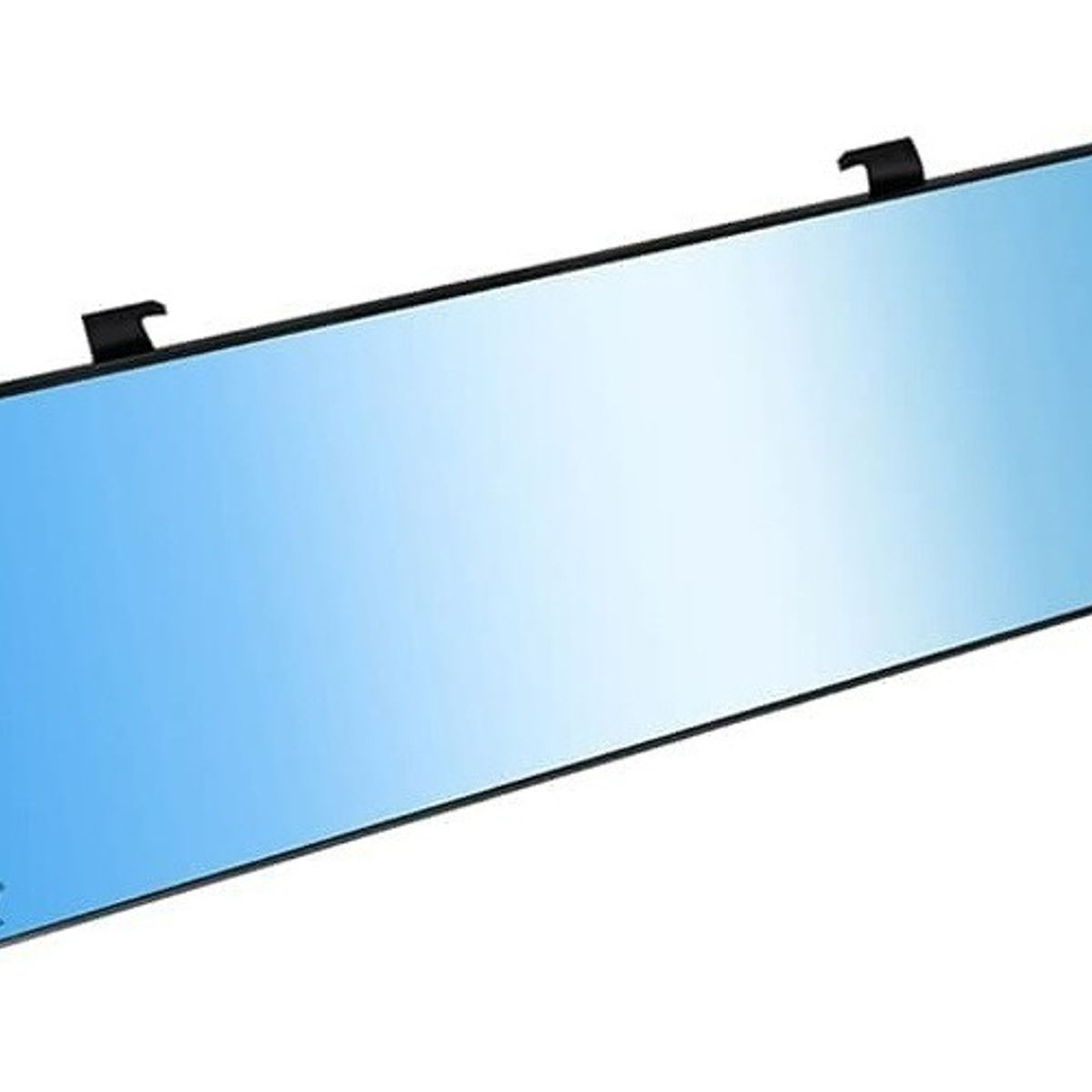GENERICO - Espejo Retrovisor Panorámico 27cm Interior Auto Antirreflejo