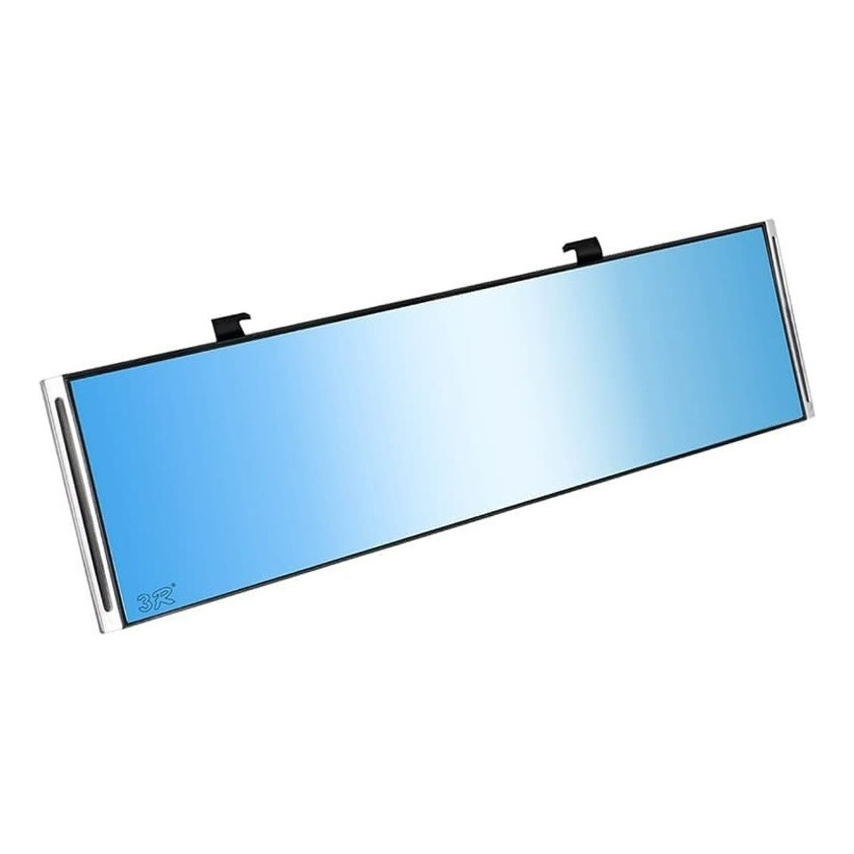 GENERICO - Espejo Retrovisor Panorámico 27cm Interior Auto Antirreflejo