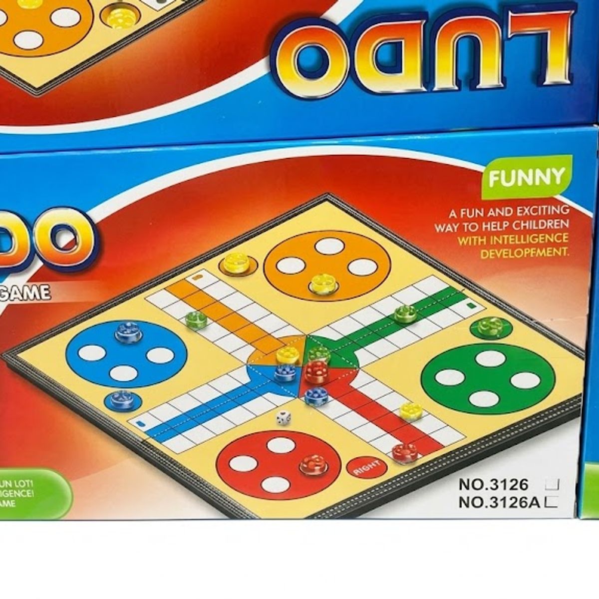 GENERICO - Juego De Mesa Ludo De Tablero Magnético