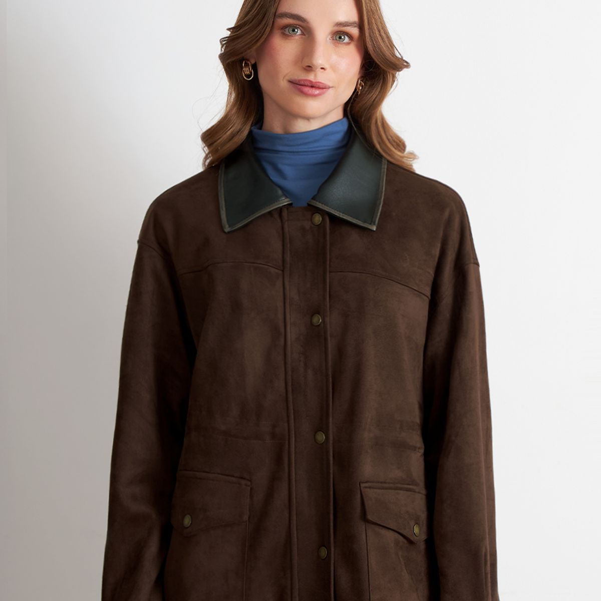 NICOPOLY - Chaqueta Tipo Barbour Café Nicopoly