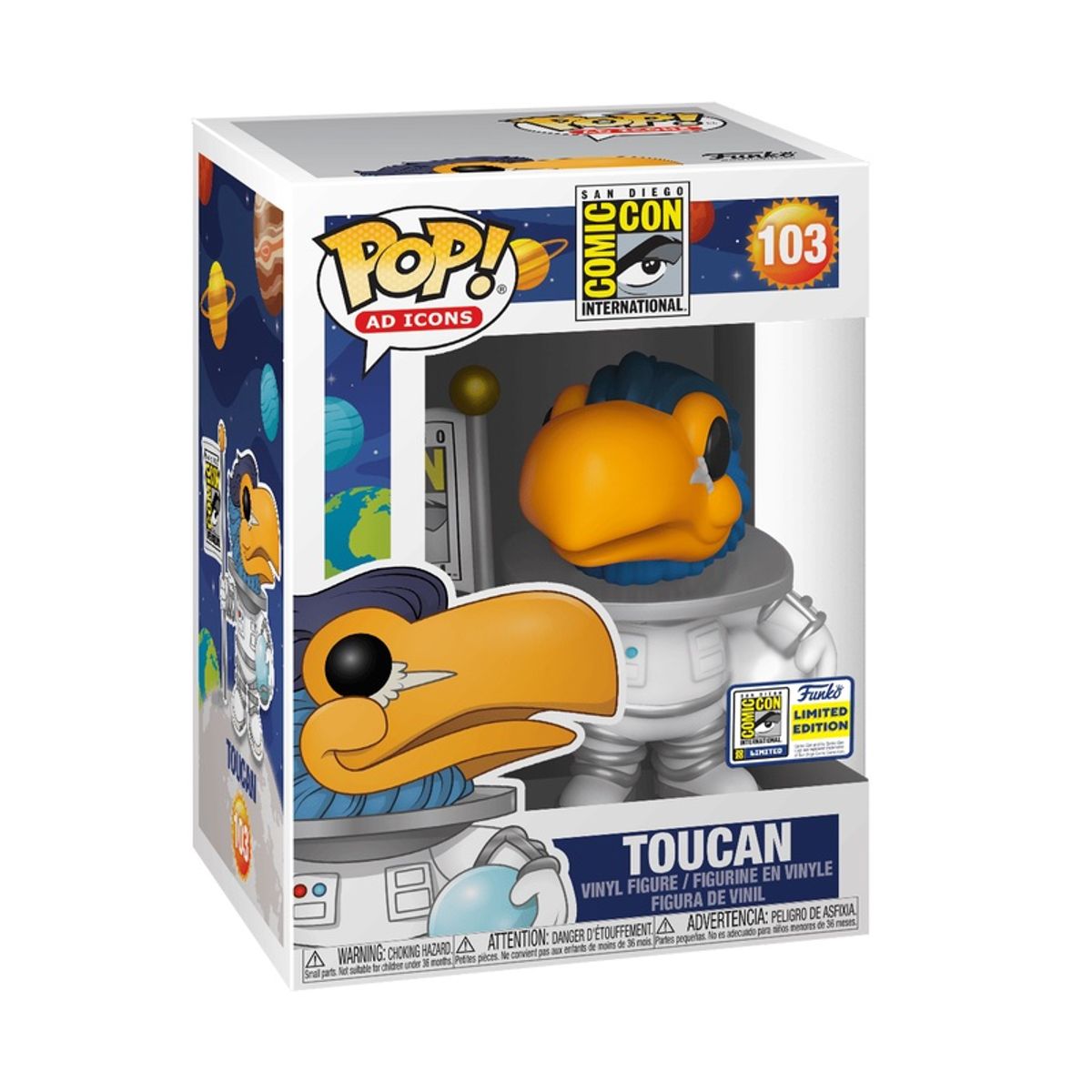 FUNKO - Funko Pop Comic–Con – Tucan 103 + Protector