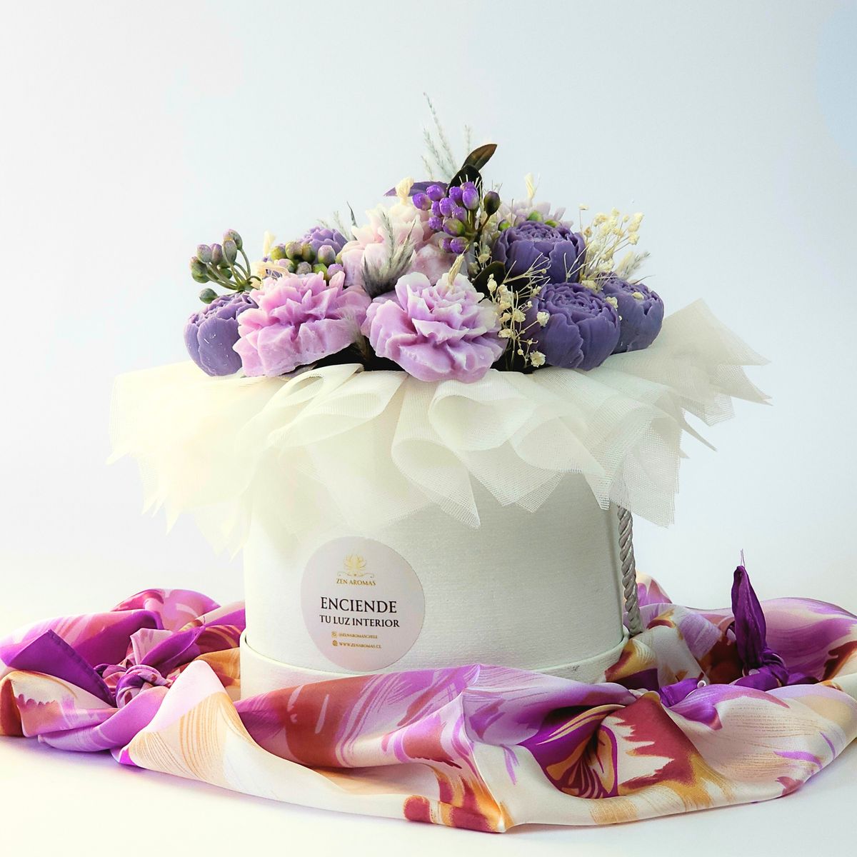 GENERICO - Bouquet Aromático Rincón de Lavanda Decoración Relajante Zen Aromas