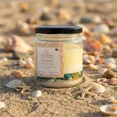 GENERICO - Vela Aromática Fragancia Piña Colada Tropical Decorativa Zen Aromas