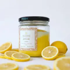 GENERICO - Vela Aromática Limón Fragancia Energizante Decorativa Zen Aromas