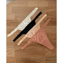 MARALTA - Kit x4 Panty Cristal