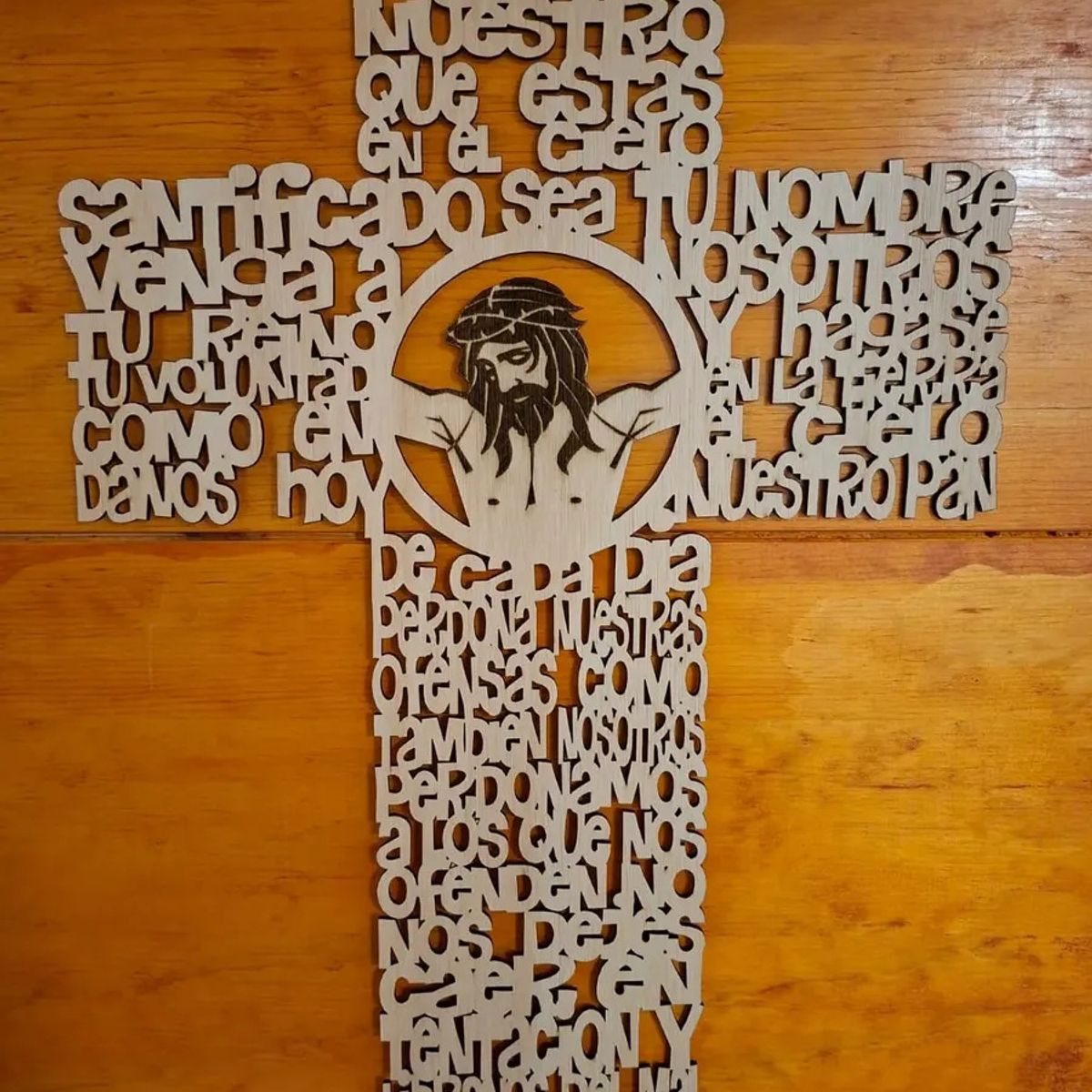 GENERICO - CUADRO CRUZ PADRE NUESTRO