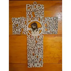 GENERICO - CUADRO CRUZ PADRE NUESTRO