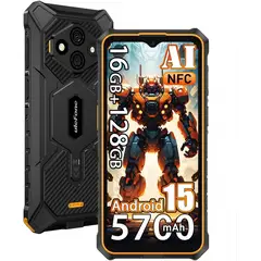 ULEFONE - RugKing 3 Pro Celular 16GB+128GB Android 15 Smartphone