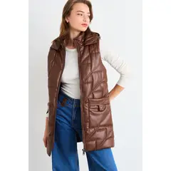 IO - Parka Lisa Mujer Café