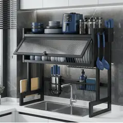MOVI - Secaplatos Escurridor Puertas Organizador Cocina Loza Mueble