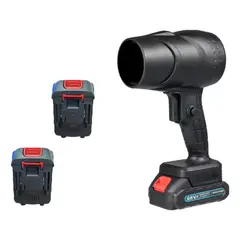 NO LOGO - Soplador Profesional De Polvo Turbina Inalámbrico 1050w 68vf Negro