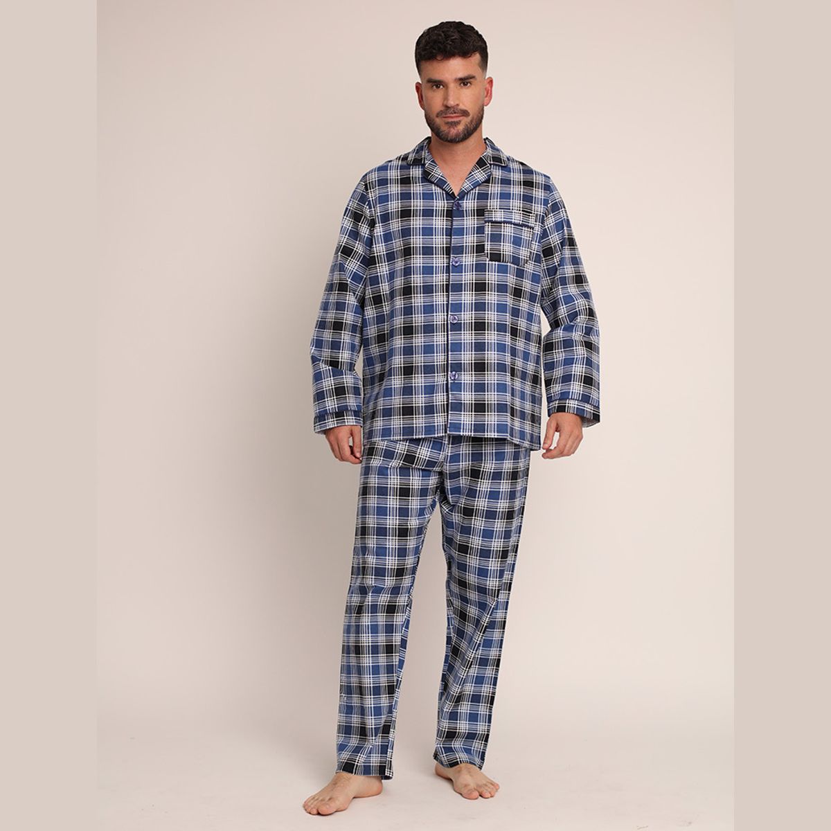 MONA - Pijama Abotonado Escoses