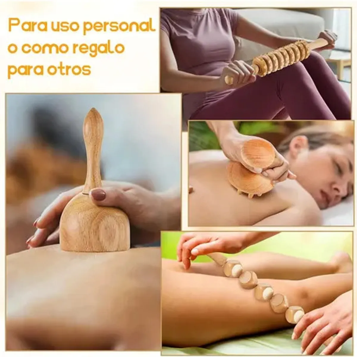 U BUY - 16pcs Maderoterapia Reafirmar Corporal Avanzada Wood