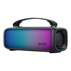 NO LOGO - Parlante Bluetooth Portátil 10W Mgboom TrueWirelesss USB Jack 3.5mm Radio FM Master-G Color Negro