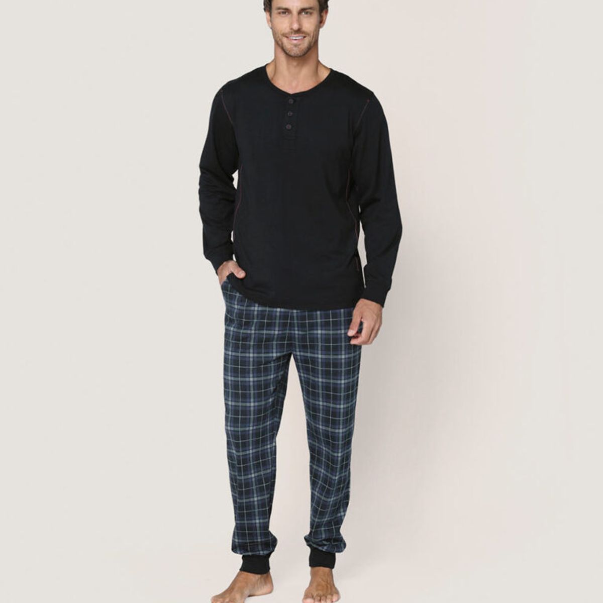 LADY GENNY - Pijama Clasico Hombre