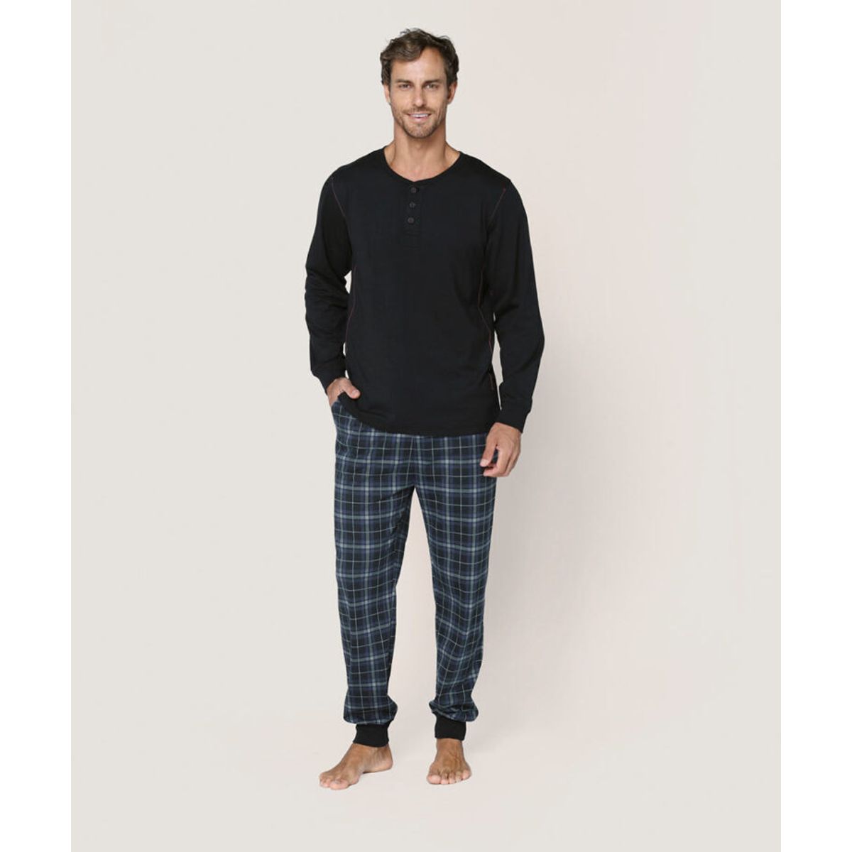LADY GENNY - Pijama Clasico Hombre