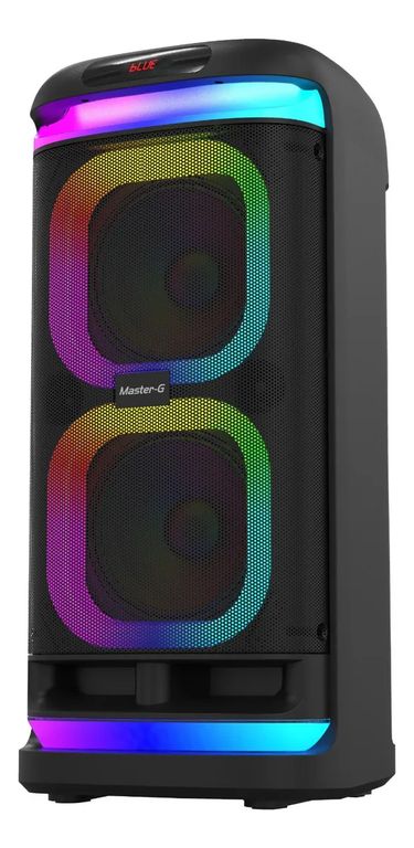 Parlante Karaoke Bluetooth Century 6,5 Microfono Master-g Negro Negro