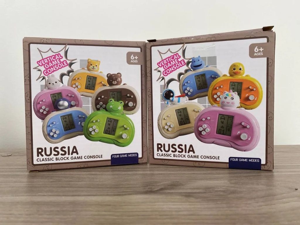 GENERICO Consola Tetris Mini Retro Atari