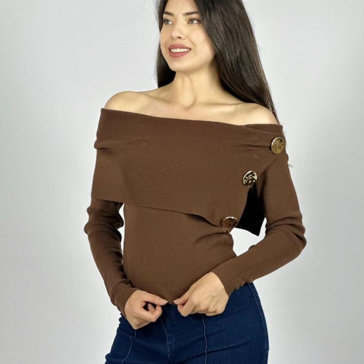 ENIGMATICA BOUTIQUE - Chaleco 2 Botones Estilo Princesa