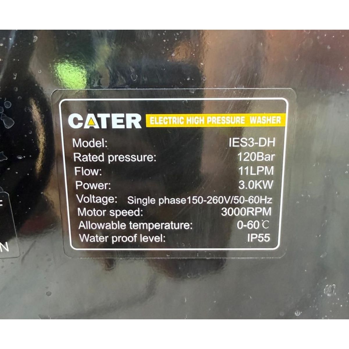 ALTERNATIVE - Hidrolavadora Electrica 3000w 120 Bar - Profesional Japon Amarillo