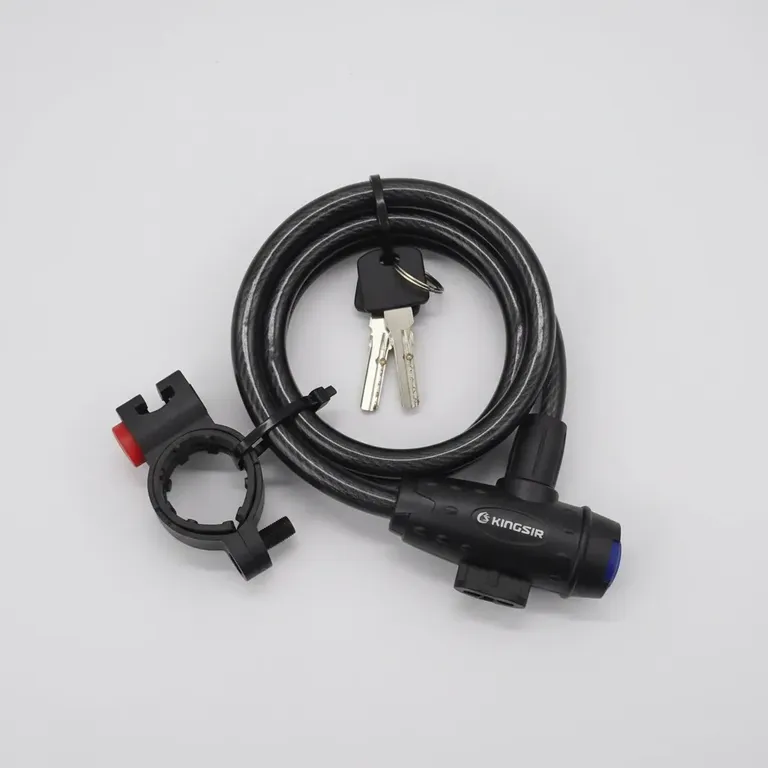 Candado Para Bicicleta Moto Traba Cadena Seguridad Multiuso Negro