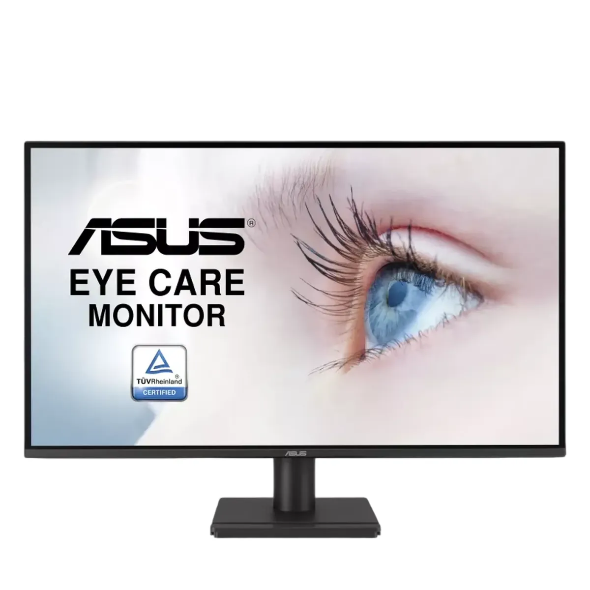 ASUS - ASUS VA27AQ Monitor 27” QHD IPS 75Hz 1ms, HDMI, DisplayPort, VGA, sRGB, HDR10, Adaptive-Sync, Eye Care, Altavoces, VESA, Negro