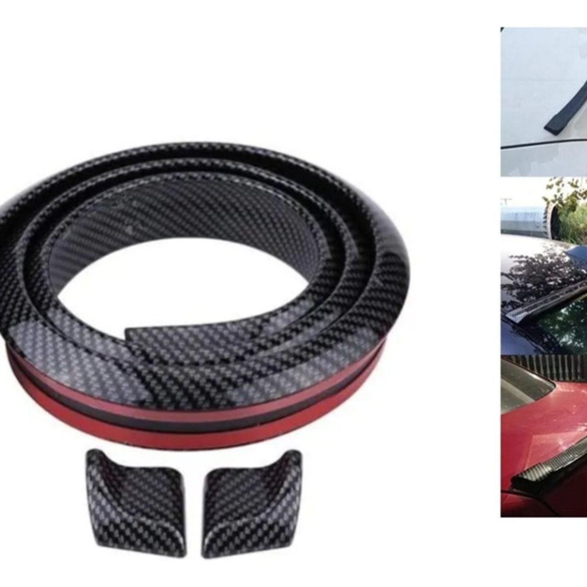 GENERICO - Aleron Lip Spoiler Maleta Maletero Samurai Universal Auto