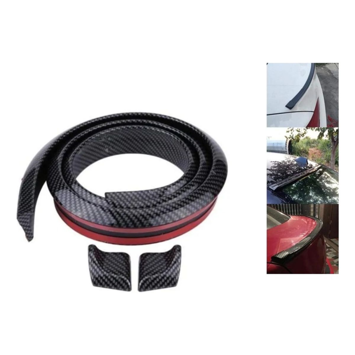 GENERICO - Aleron Lip Spoiler Maleta Maletero Samurai Universal Auto