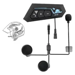 GENERICO - Audifono Casco Moto Auriculares Bluetooth Inteligente Musica 239008-b56
