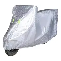 GENERICO - Carpa Funda Cubre Moto Impermeable Uv Pevavinilo + Algodon