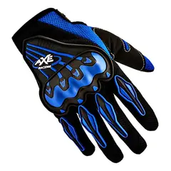 GENERICO - Guantes Moto Malla Proteccion Nudillos Palma Reforzados