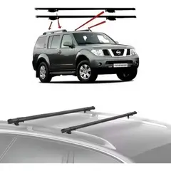 GENERICO - Barras Porta Equipaje Parrilla Auto Techo Jeep Universal