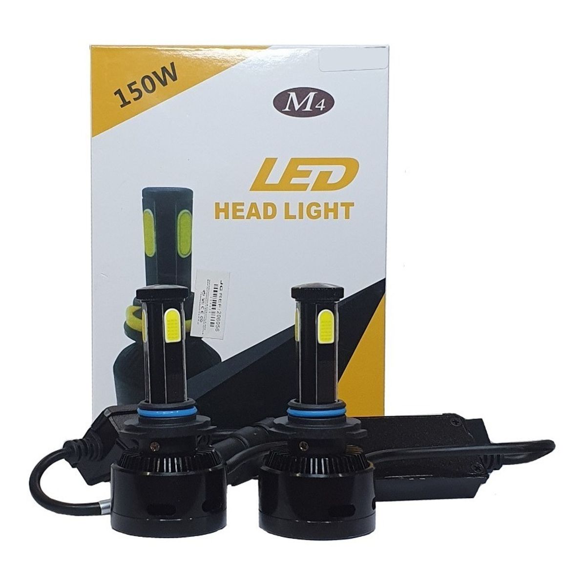 GENERICO - Kit Turbo Led M4 Canbus H1 H3 H4 H7 H11 9005 9006 880 150w