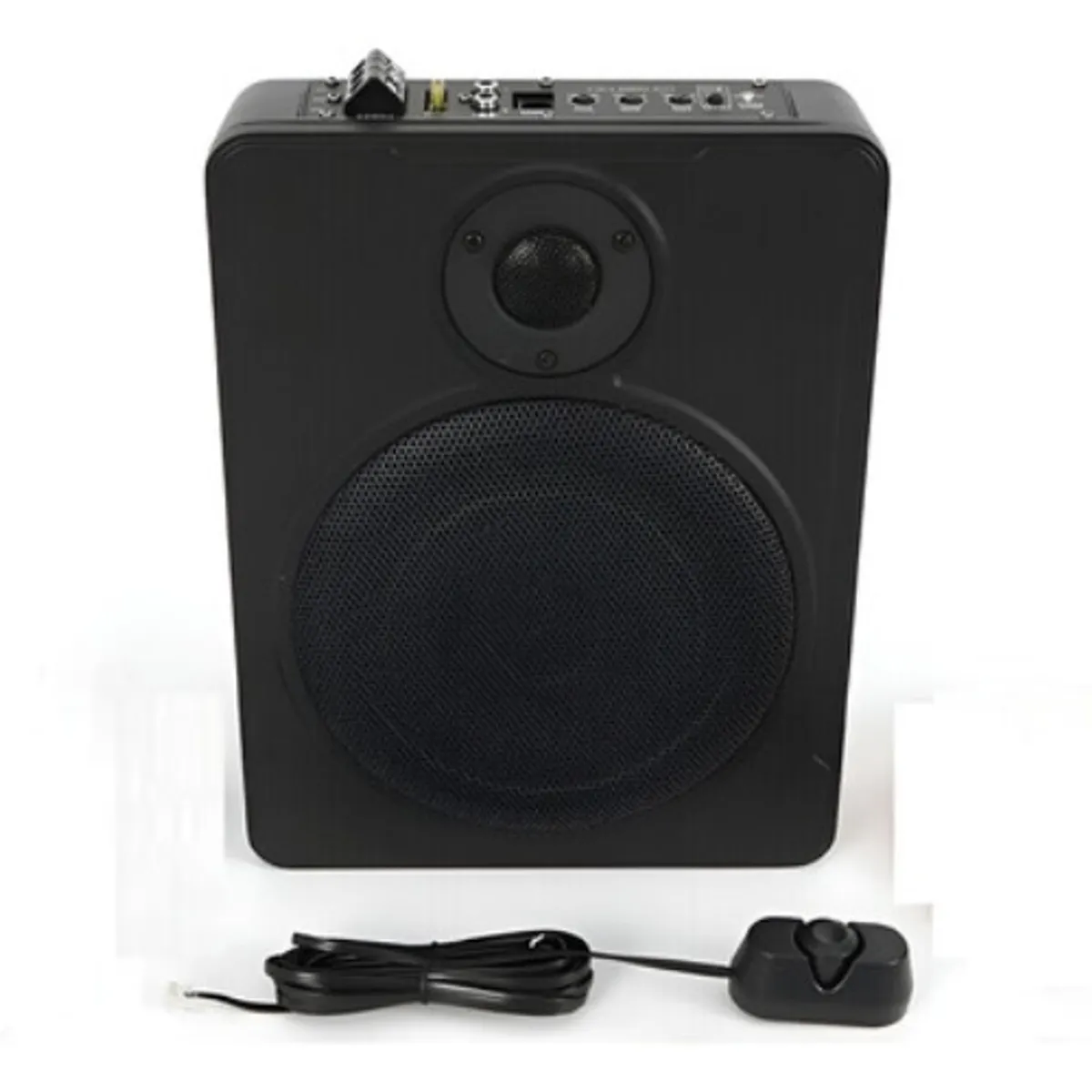 GENERICO - Subwoofer Plano Amplificador Parlante 800w + Control Volumen Negro - 213234