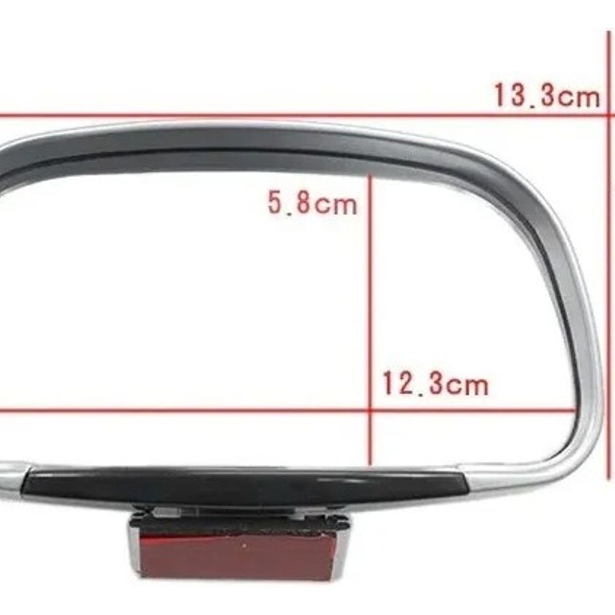 GENERICO - X2 Espejo Lateral Retrovisor 360 Punto Ciego Rotable