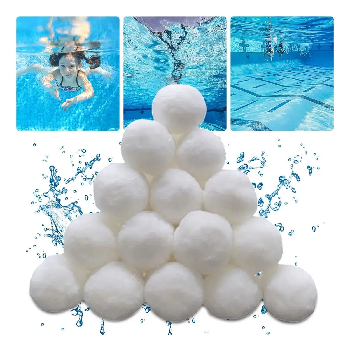 GENERICO - Bola De Elemento Filtrante Piscinas 700g - Reemplaza Arena