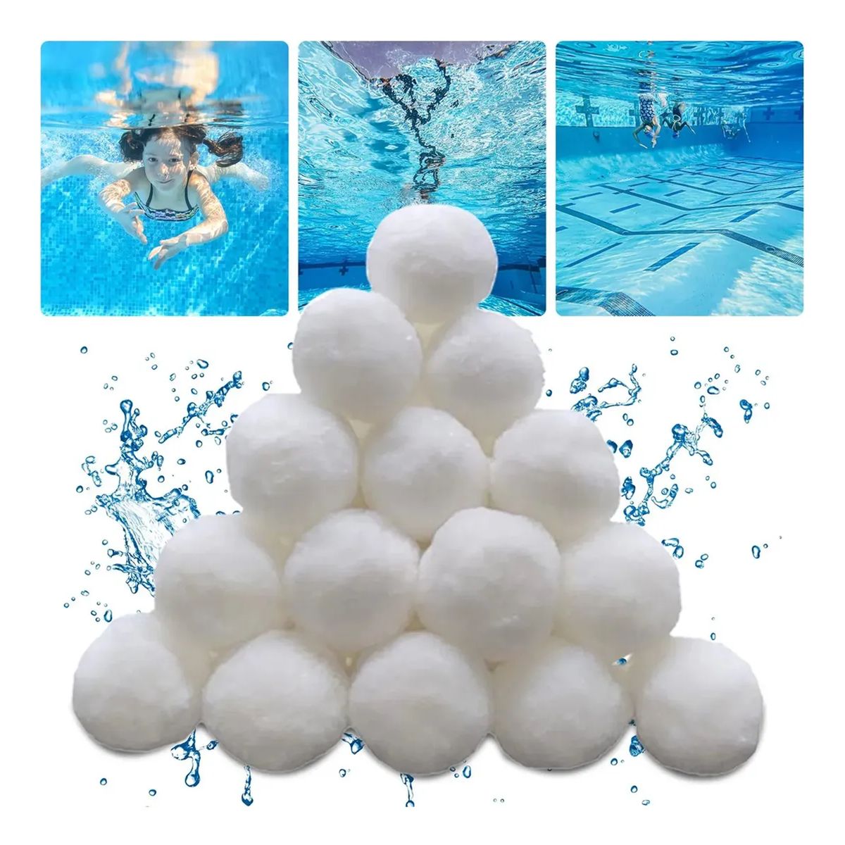 GENERICO - Bola De Elemento Filtrante Piscinas 700g - Reemplaza Arena