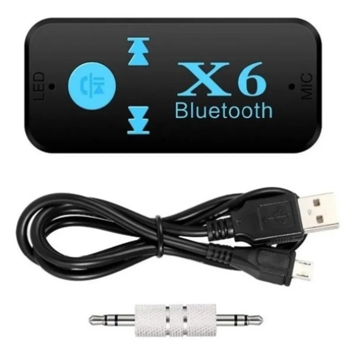 GENERICO - Transmisor Car Bluetooth Receptor De Musica Manos Libre  X6 X6