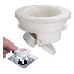 GENERICO - Trampa Coladera Valvula Anti Olores Desagüe Ducha Baño