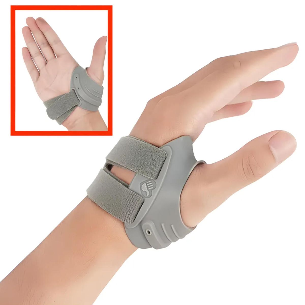 ATURE - Protector De Articulación Cmc - Inmovilización Para Artritis Gris Izquierda M