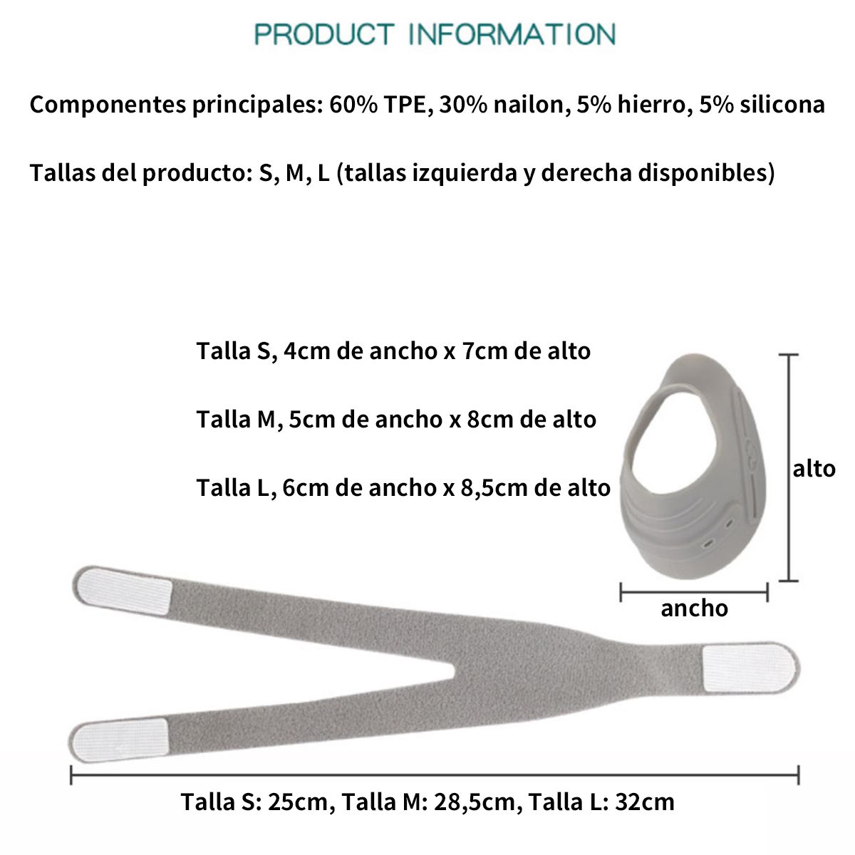 ATURE - Protector De Articulación Cmc - Inmovilización Para Artritis Gris Derecha M